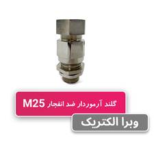 گلند ضد انفجار M25 (به همراه شرود و ارت تگ)