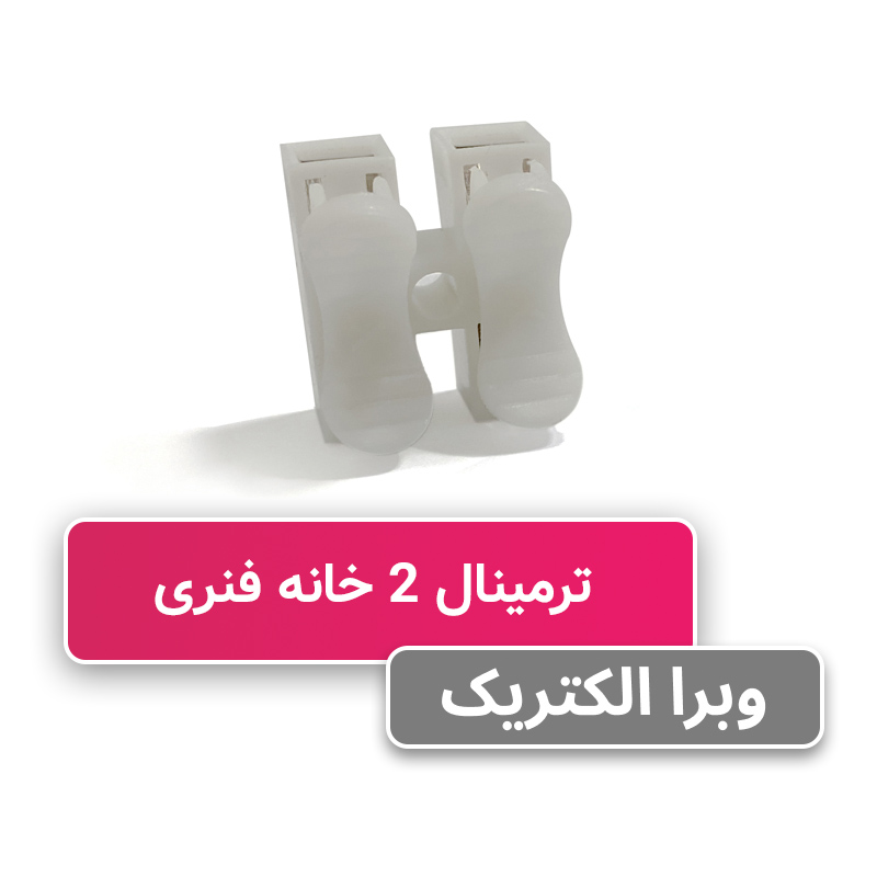 ترمینال 2 خانه فنری CH-2 برند W&E