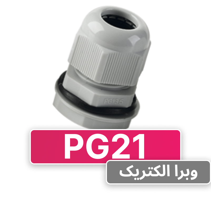 گلند پلاستیکی PG21 برند W&E