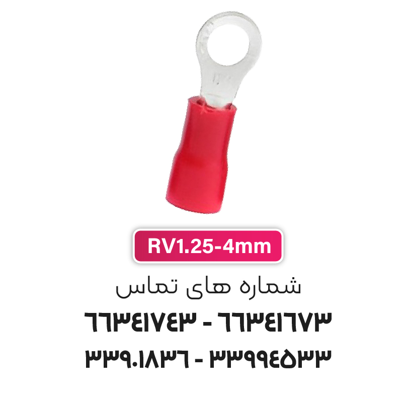 سرسیم حلقوی مدل RV1.25-4S برند W&E