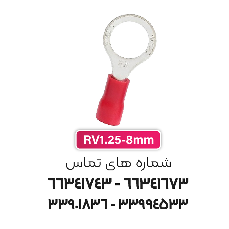 سرسیم حلقوی مدل RV1.25-8 برند W&E