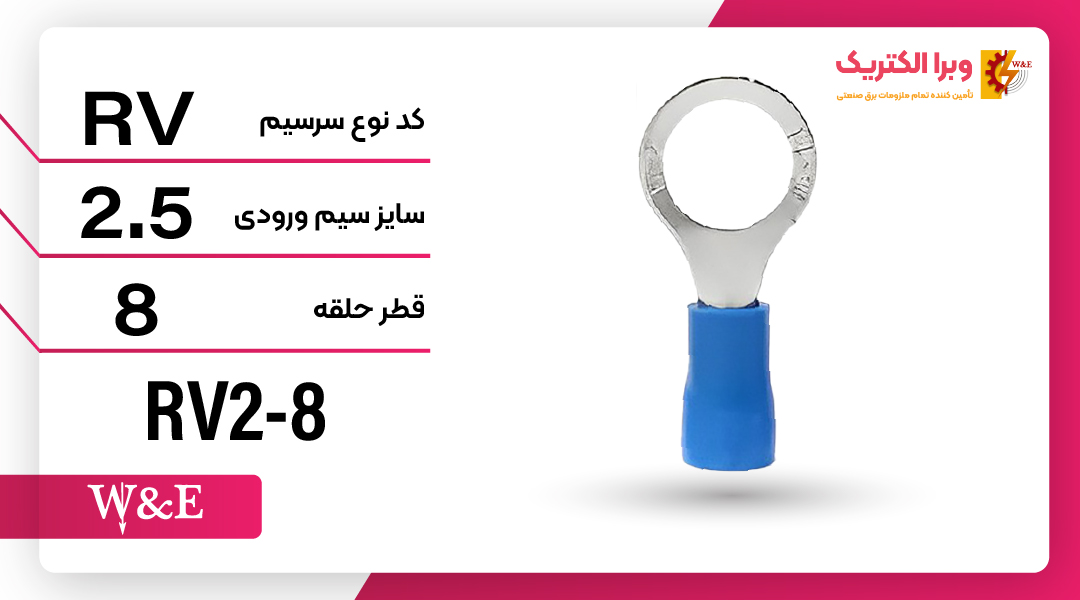 سرسیم حلقوی مدل RV2-8 برند W&E
