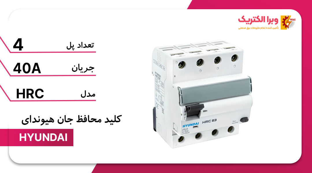 محافظ جان چهار پل 40 آمپر هیوندای